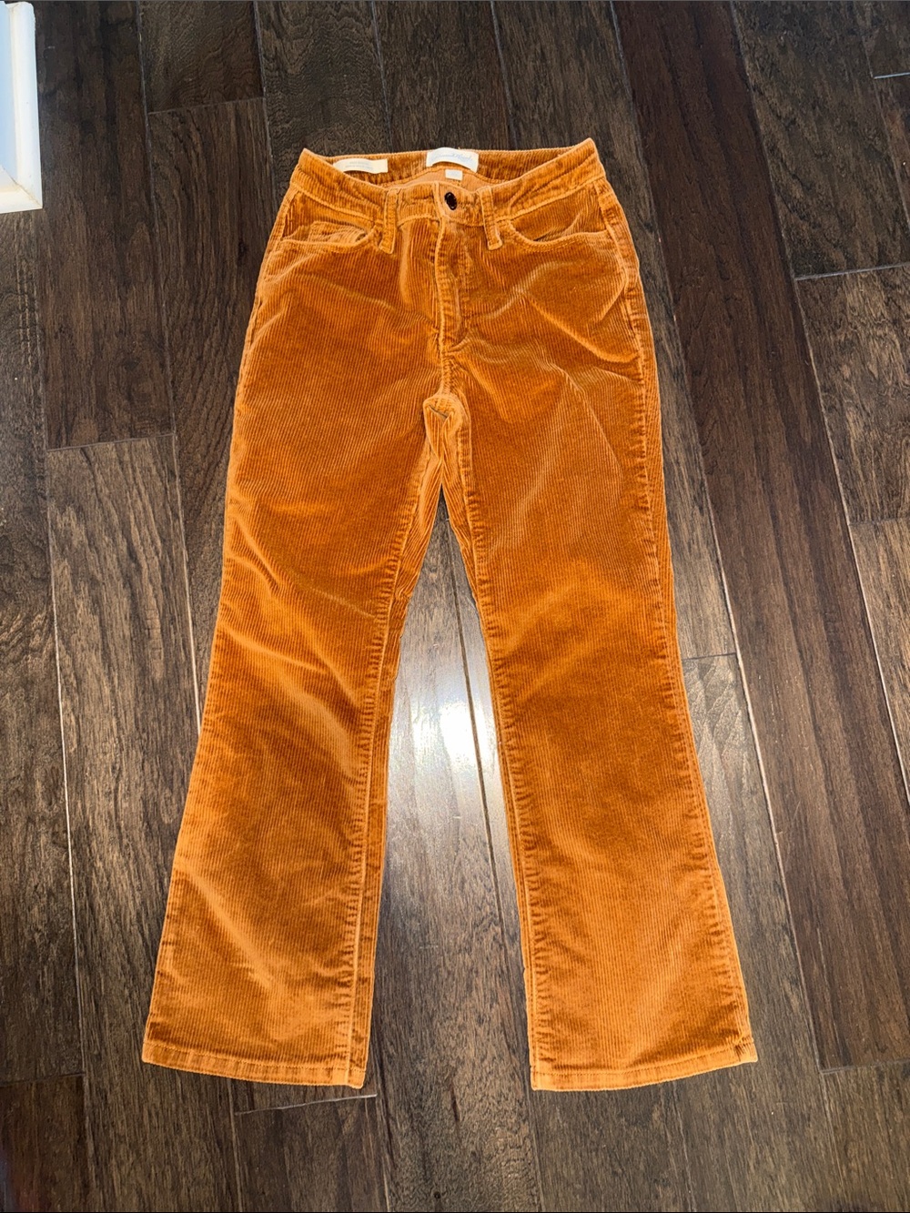 Universal Thread Ankle Bootcut Corduroy jeans pants size 00 / 24R like new